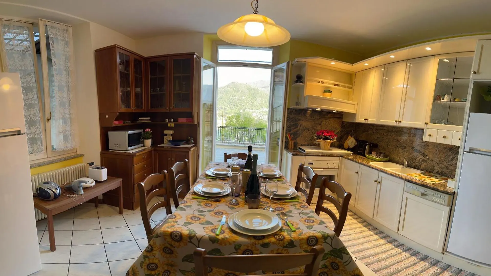 Terrace Lake View Moltrasio Italien